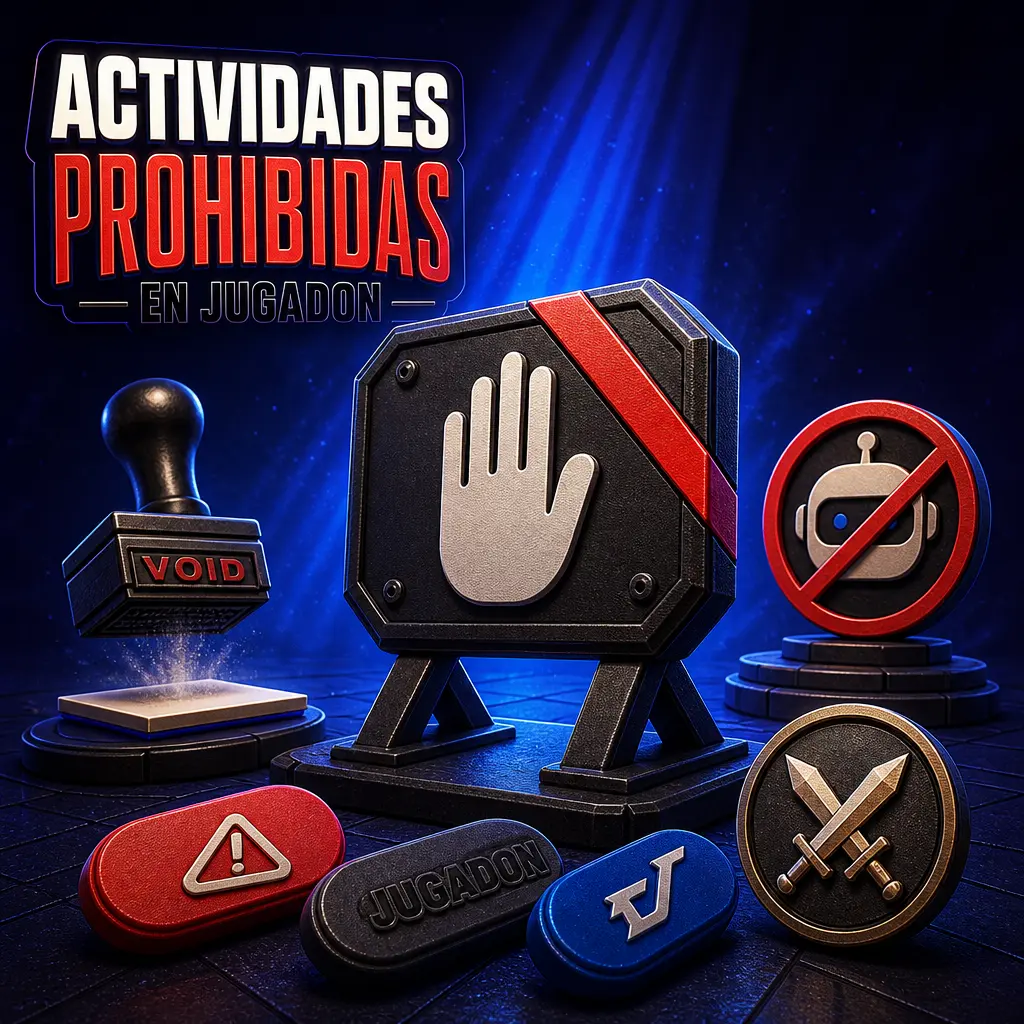 Actividades prohibidas en Jugadon: bots, amaño de partidos, fraude con medios de pago y colusión entre jugadores