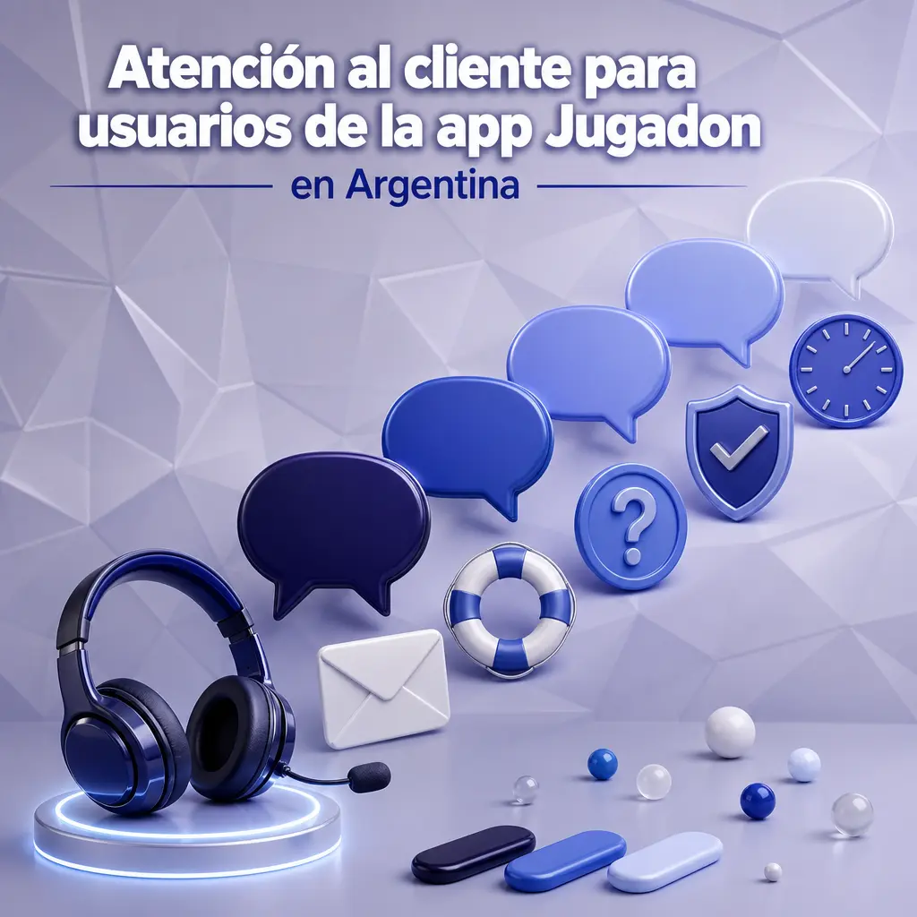 Atención al cliente de la app Jugadon en Argentina: chat en vivo, correo y preguntas frecuentes las 24 horas