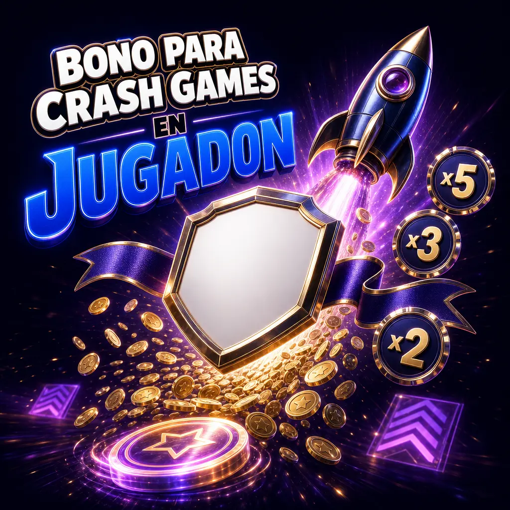 Bono de bienvenida de Jugadon para jugar Aviator, JetX y otros crash games con depósito inicial de 500 ARS