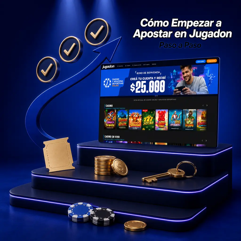 Guía paso a paso para registrarte, verificar tu identidad y hacer tu primera apuesta en Jugadon.