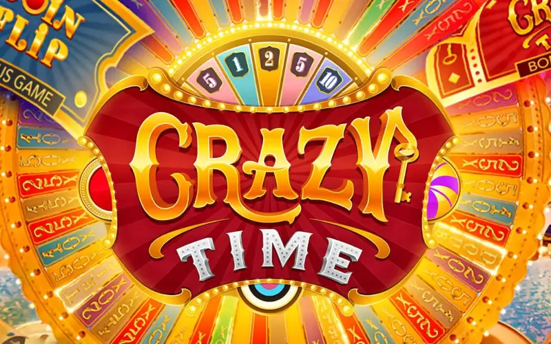 Gira la rueda gigante en vivo para ganar giros de bonificación en Crazy Time en Jugadon.