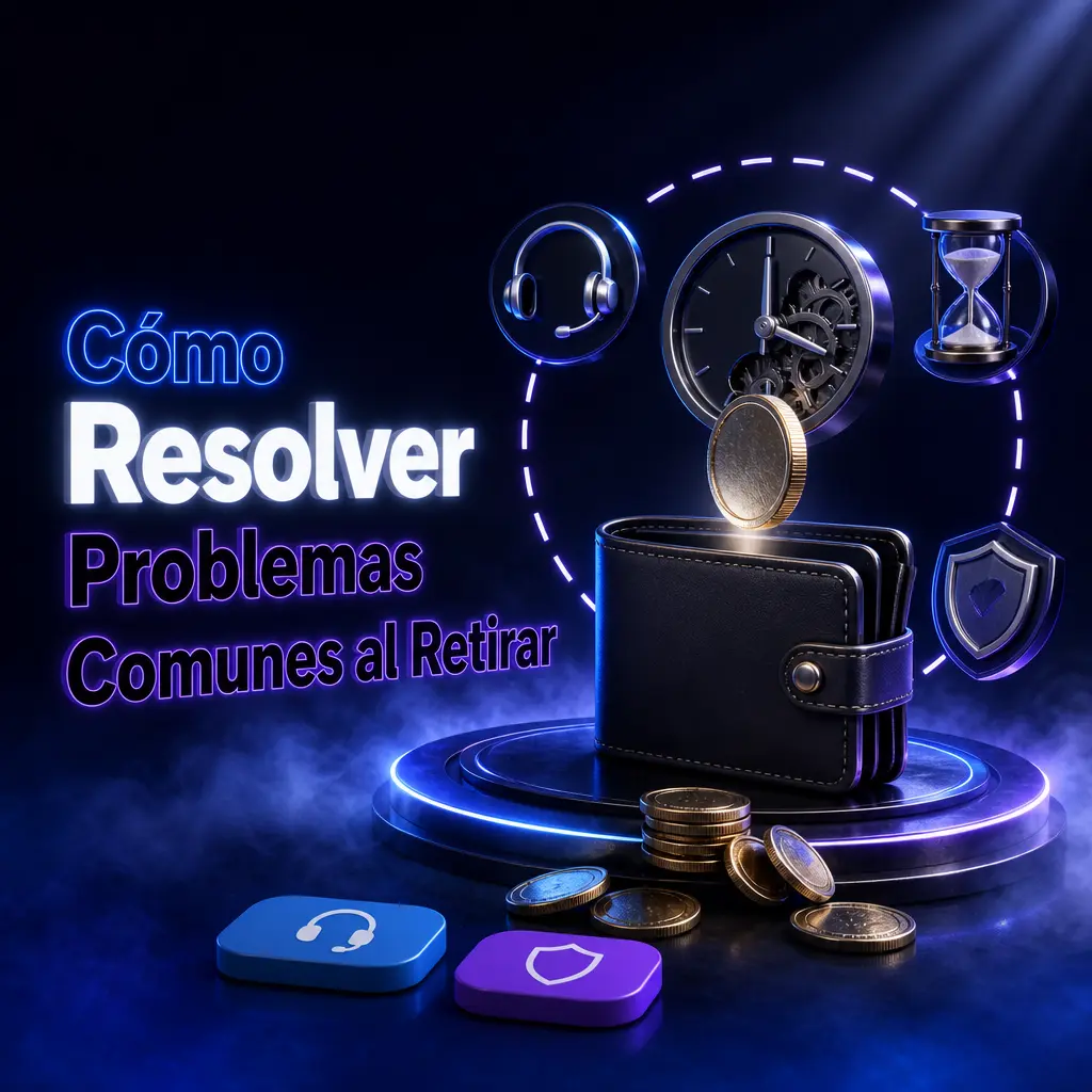 Solución a problemas al retirar: verificá tu solicitud, cancelá bonos activos o revisá tu documentación para liberar el saldo