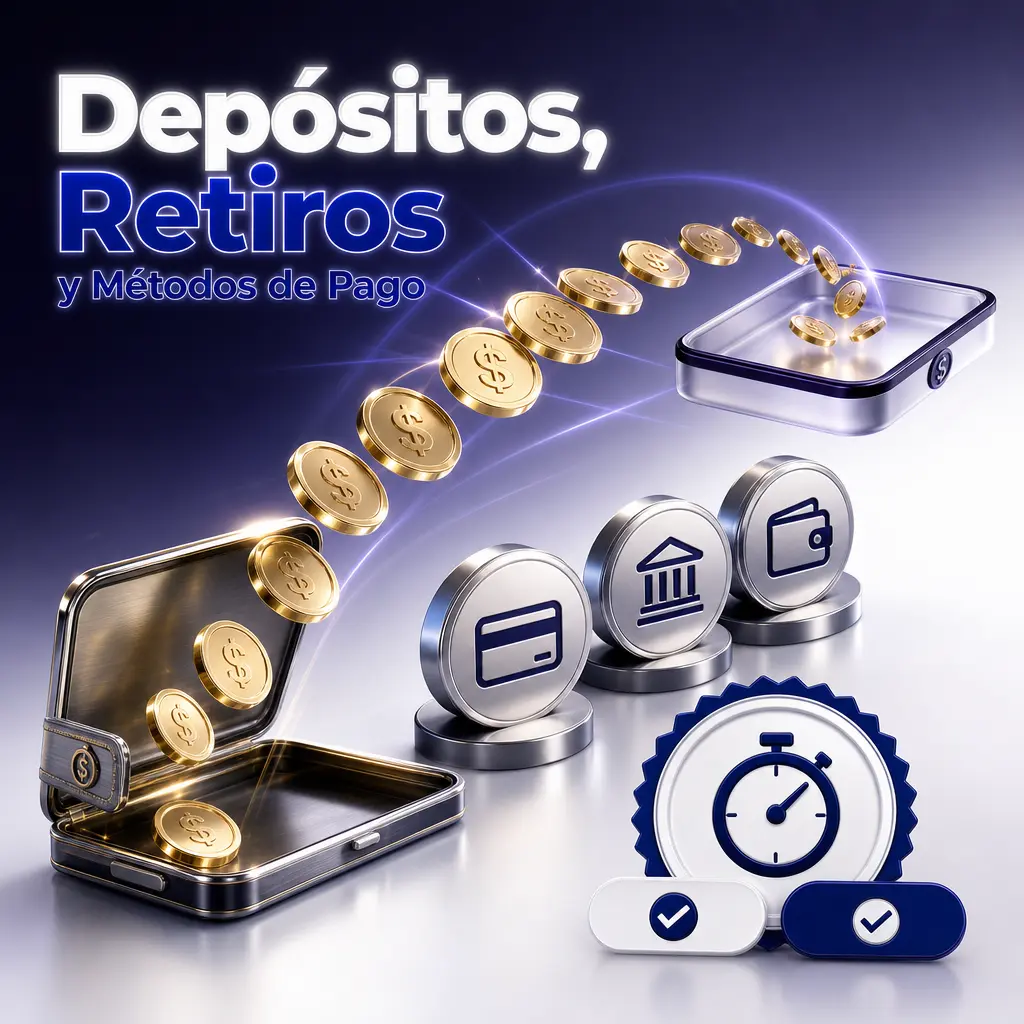 Métodos de pago en Jugadon: depósitos con Mercado Pago, tarjetas y billeteras electrónicas, retiros en 24 a 72 horas hábiles