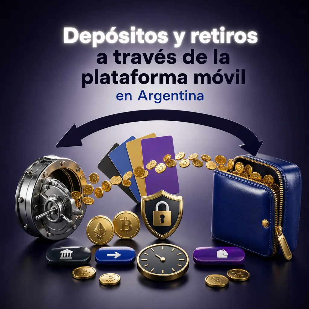 Depósitos y retiros desde la app Jugadon en Argentina con VISA, Mastercard o transferencia bancaria sin cargos extra