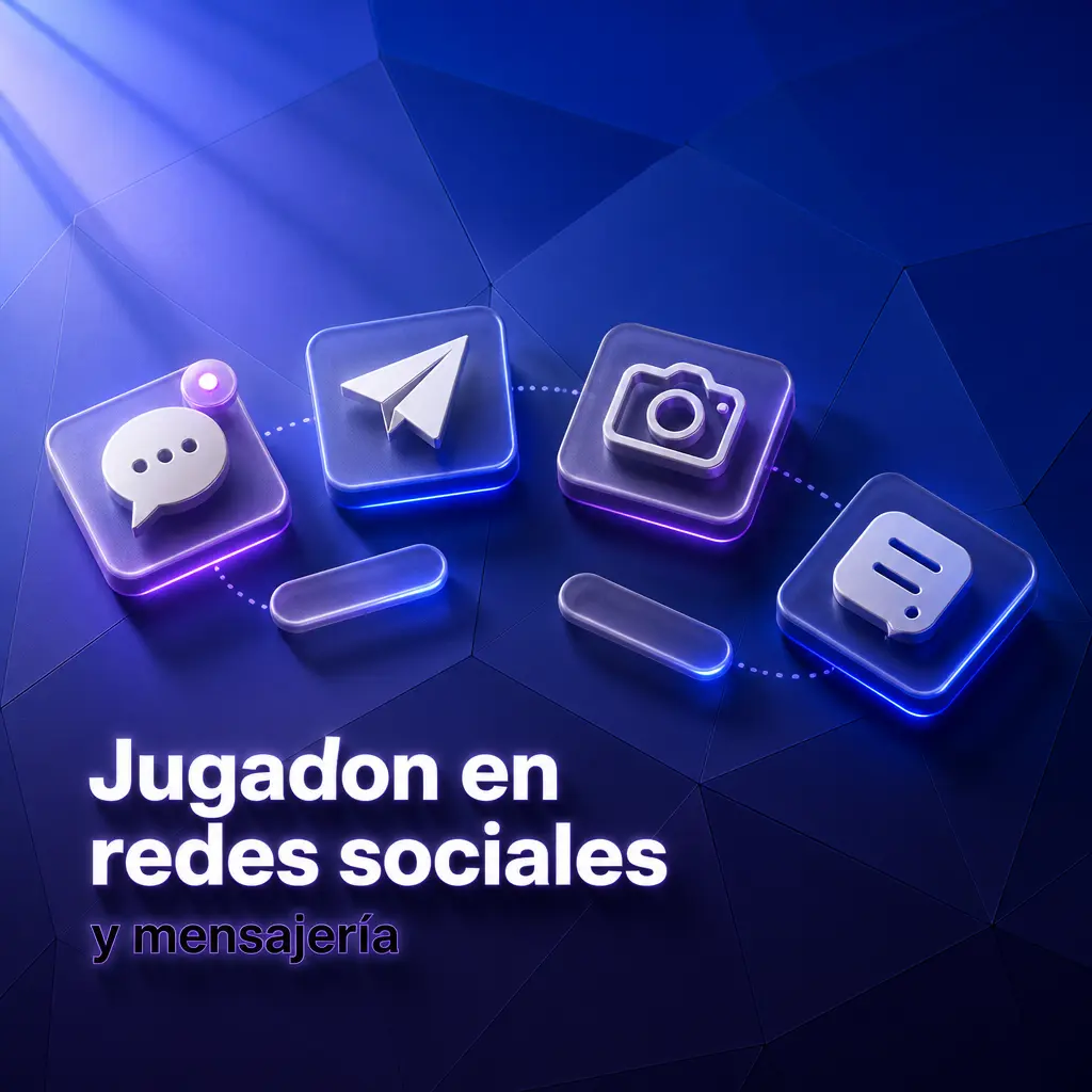 Jugadon en Telegram, WhatsApp, Instagram y X: promociones, soporte, sorteos y novedades del servicio