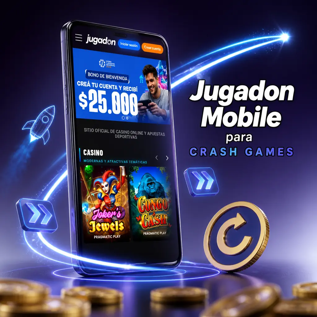 Jugadon Mobile: accedé a crash games desde el navegador de tu celular sin instalar aplicaciones
