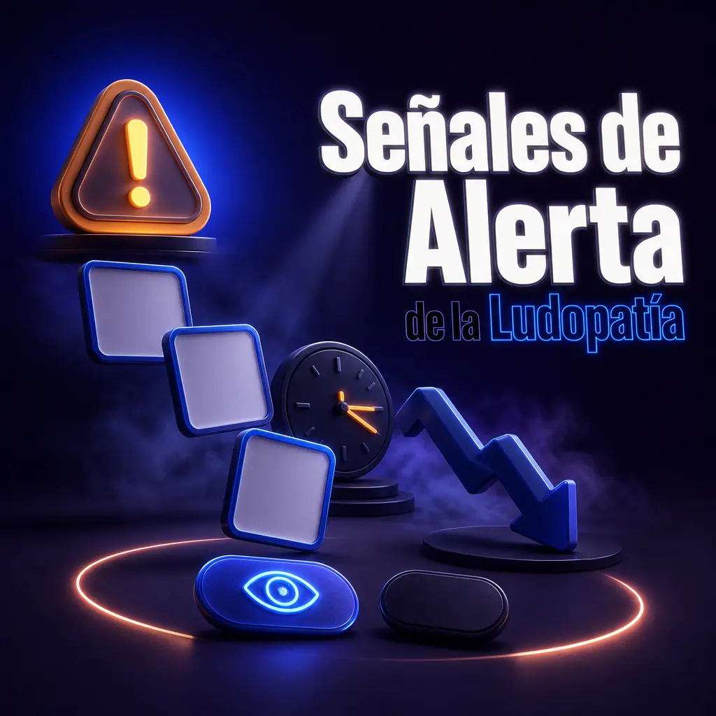 Señales de alerta de ludopatía: conductas de riesgo al apostar que indican posible adicción al juego online