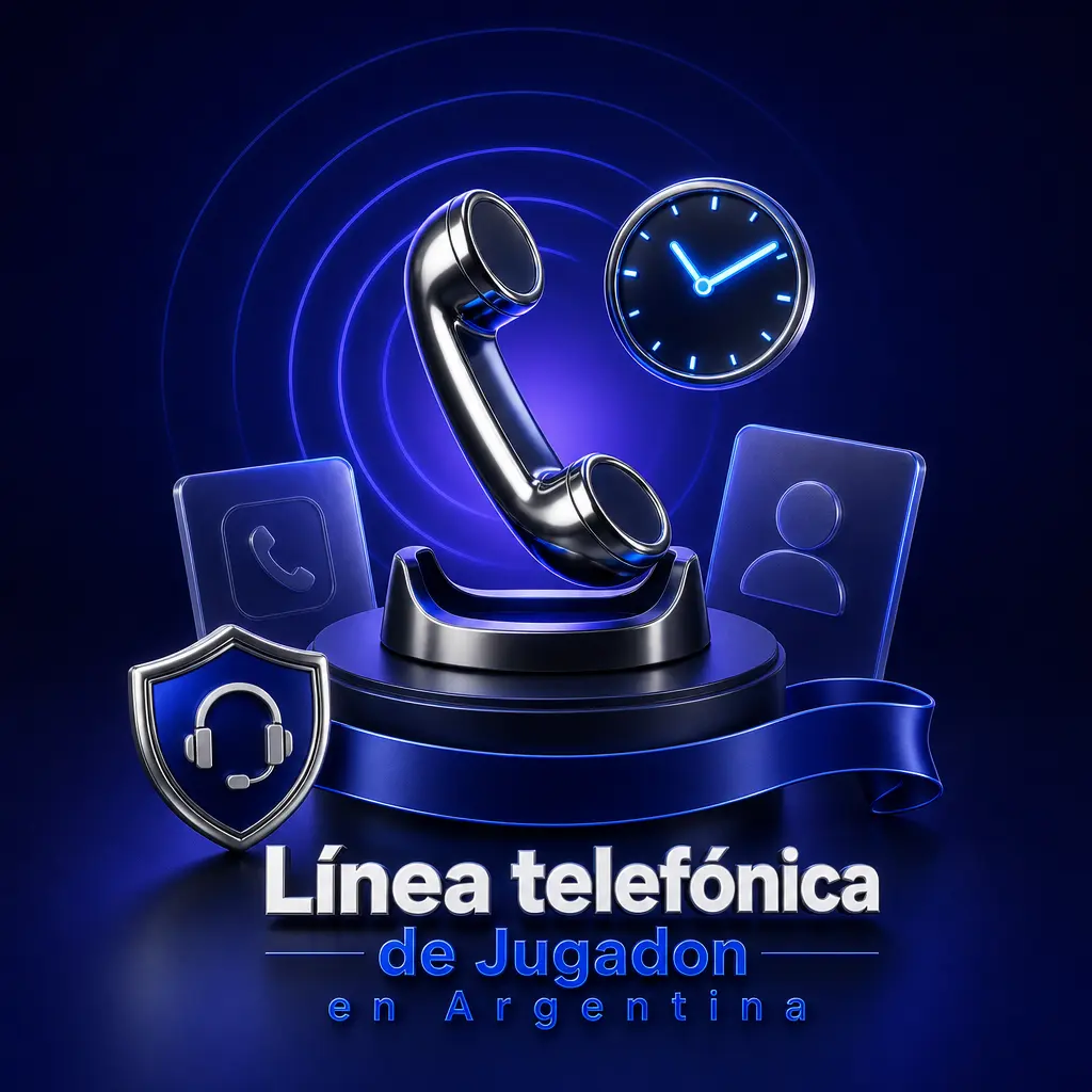 Línea telefónica de Jugadon Argentina: 0800-345-5842 para bloqueos de cuenta, disputas de bonos y retiros, atención 9 a 23 hs
