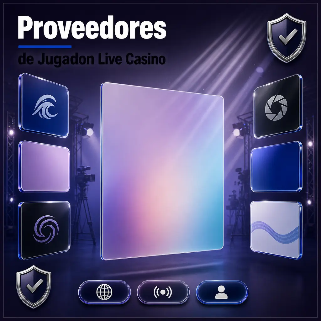 Proveedores de casino en vivo de Jugadon: Evolution, Ezugi, Pragmatic Play, Vivo Gaming, LuckyStreak y Playtech