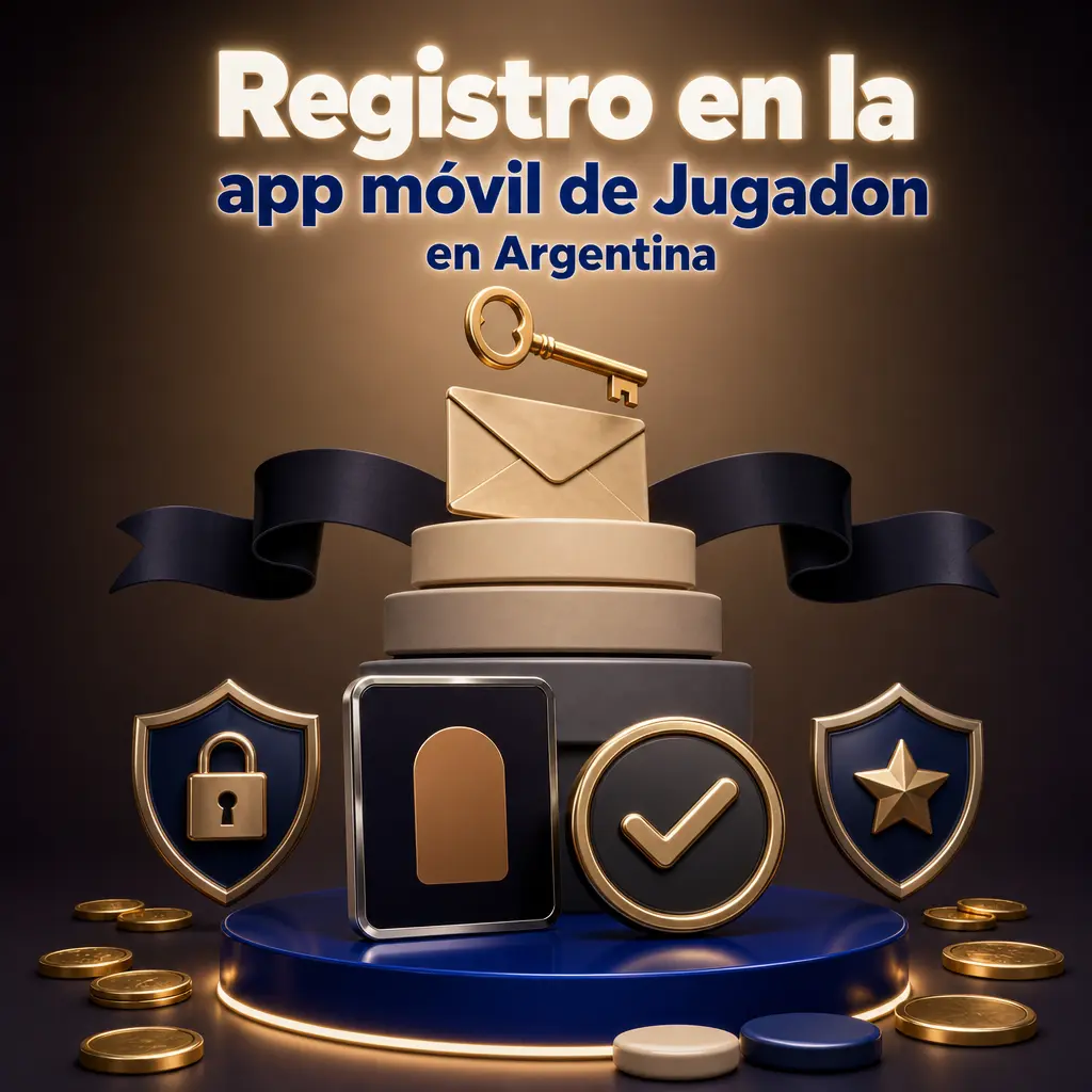 Registro en la app móvil de Jugadon Argentina con bono de bienvenida de hasta 25.000 ARS para nuevos usuarios